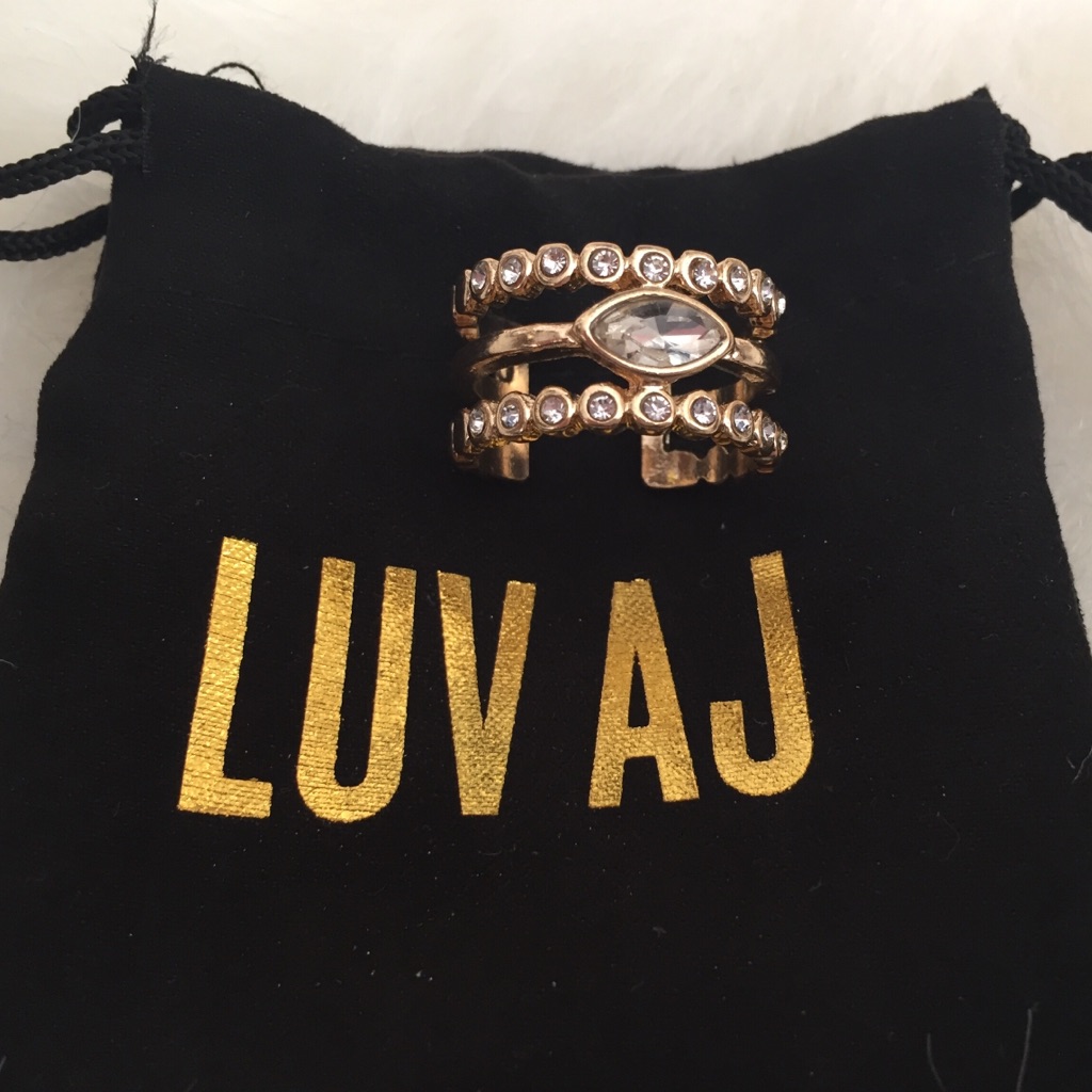 Luv Aj Resizable Ring Size Large 7-9 50$